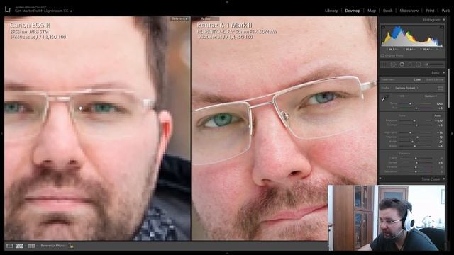 Canon EOS R vs. Pentax K1 II смотреть онлайн