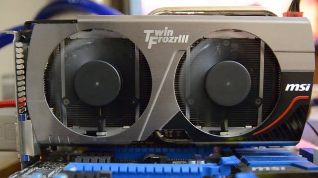 MSI N660 TF 2GD5/OC Fan noise test смотреть онлайн