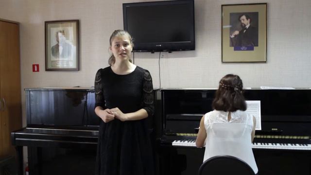 Зацветет черемуха - музыка Глинки, слова Растопчиной (Сердюк Евгения, видео для поступления) смотреть онлайн