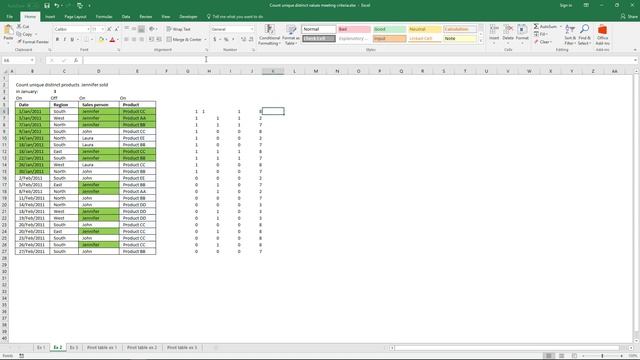 Count unique distinct values meeting criteria [Array Formula] смотреть онлайн