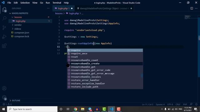 MadelineProto #2 login смотреть онлайн