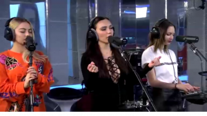 Серебро @ Авторадио (Москва) (18.04.17) Интервью - Выступление