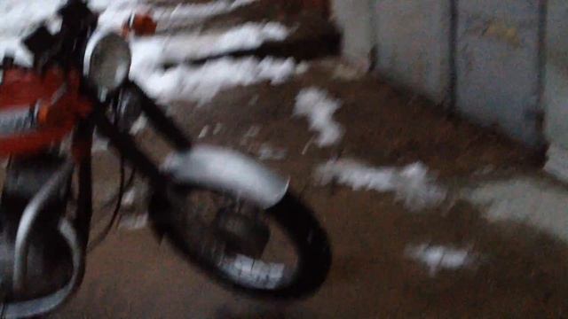 Моя JAWA готова к зиме. смотреть онлайн