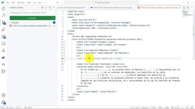 PHP Esenciales: 38 PROBLEMA Generar Contrato Capturar Datos Esenciales para Procesamiento Impresión смотреть онлайн