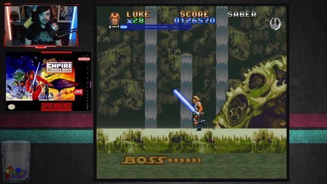 This Game Betrayed Me! - Week of STAR WARS! | Super Empire Strikes Back (SNES) - Full Playthrough смотреть онлайн