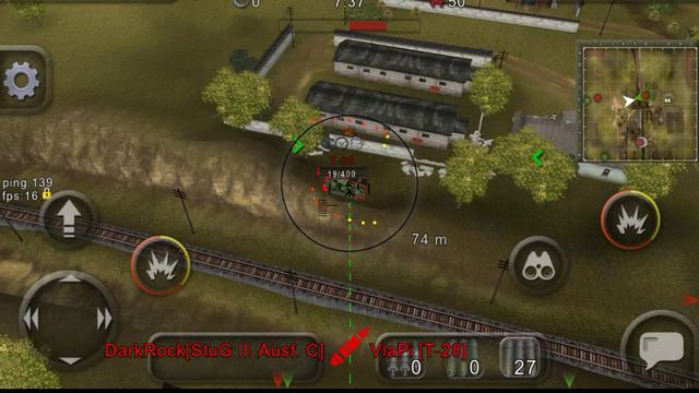 Wild Tanks Online #3 неподвижный Т-28 смотреть онлайн