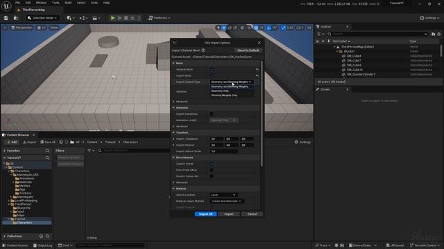 Как добавить своего персонажа в Unreal Engine 5? смотреть онлайн