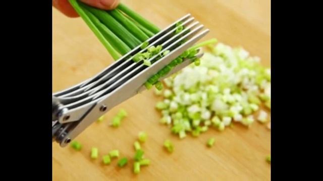 МНОГОФУНКЦИОНАЛЬНЫЕ КУХОННЫЕ НОЖНИЦЫ 5 лезвий смотреть онлайн