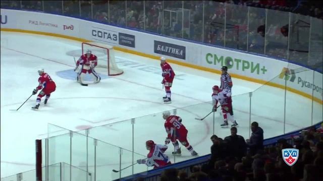 Колесник выбросился на встречу Волкову / Kolesnik jumps to save it on Volkov смотреть онлайн