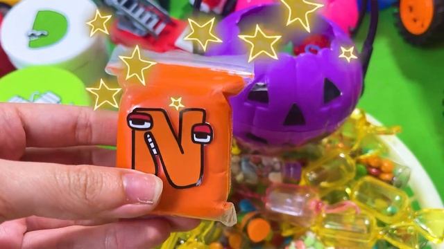 ABC - Looking For Alphabet Lore A-Z With Colorful Slime Ice Cream Bag ! Satisfying video смотреть онлайн