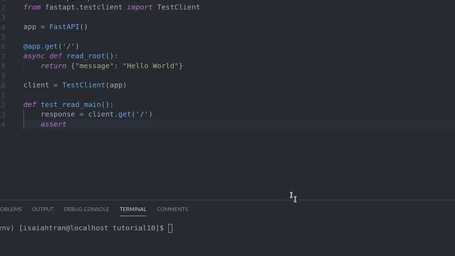 FastAPI Series | Tutorial 10 (Introduction to Testing with FastAPI) смотреть онлайн