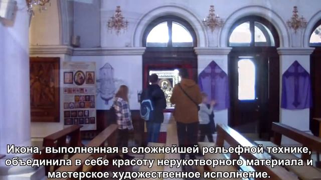 Храмовая Ченстоховская икона Божией Матери (Черная мадонна) из камня | Икона для храма от Гливи смотреть онлайн