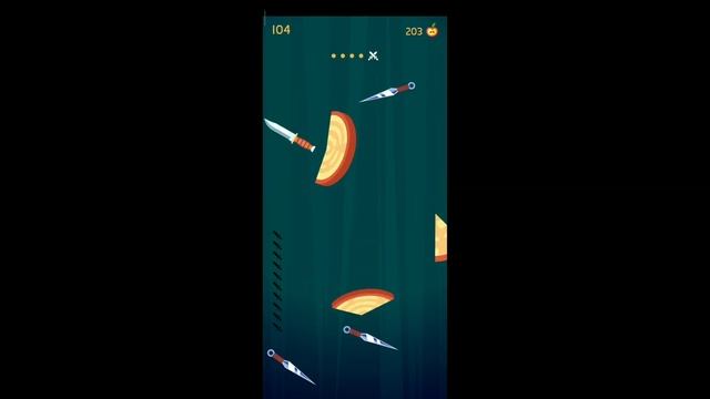 Обзор мобильных игр || Knife Hit смотреть онлайн