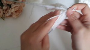 Простые носочки на двух спицах для новорожденных