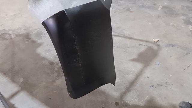 Показываю три вида структурной краски для пластика. смотреть онлайн