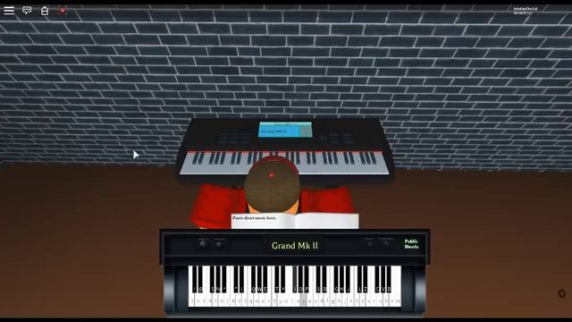 Sonata No. 1 14 Opus 27 Movement 1 "Moonlight" by: L.V. Beethoven on a ROBLOX piano. [Revamped] смотреть онлайн