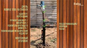 Собрать сваекрут для винтовых свай | мясорубка для винтовых свай |