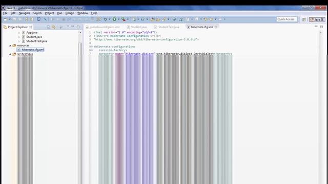 A Simple Hibernate Example смотреть онлайн