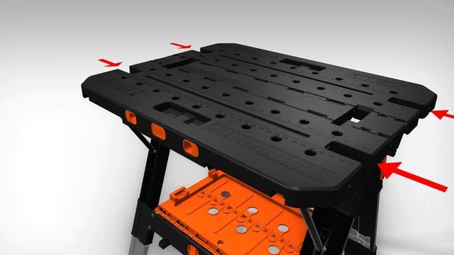 Pony | 2 in 1 Clamping Worktable Sawhorse смотреть онлайн
