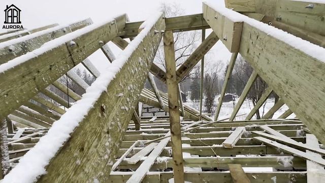 Не строй крышу зимой, пока не посмотришь. Строительство в зиму. смотреть онлайн