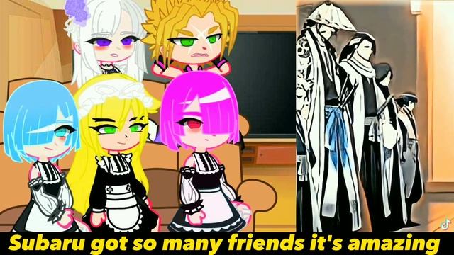 ||ReZero Reacts To Subaru As Sōsuke Aizen||Bleach||