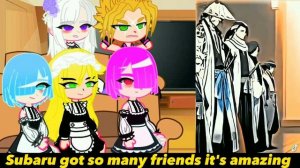 ||ReZero Reacts To Subaru As Sōsuke Aizen||Bleach||
