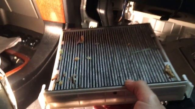 2004 LEXUS GX470"Cabin filter location смотреть онлайн