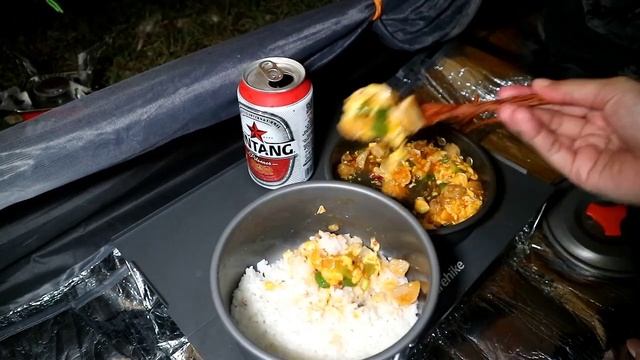 CAMPING SENDIRIAN DI BUKIT PANTAI SURUMANIS KEBUMEN DAN DITEMANI MONYET LIAR ? / SOLO CAMPING смотреть онлайн