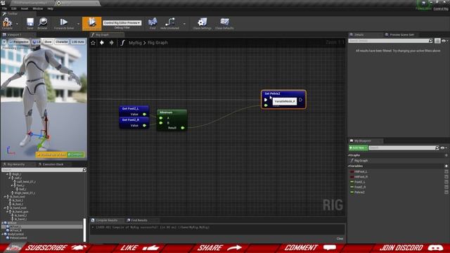UE4 Control Rig Pelvis Adjustments смотреть онлайн