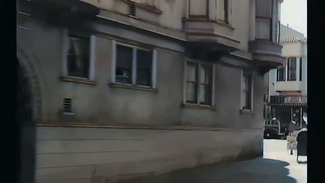 Rare unseen downtown San Francisco 1940s in color [60fps, Remastered] w/sound design added смотреть онлайн