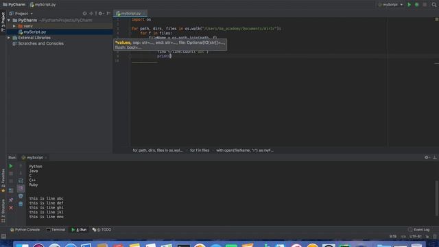 Search All Files for a Word - Python Recipe смотреть онлайн