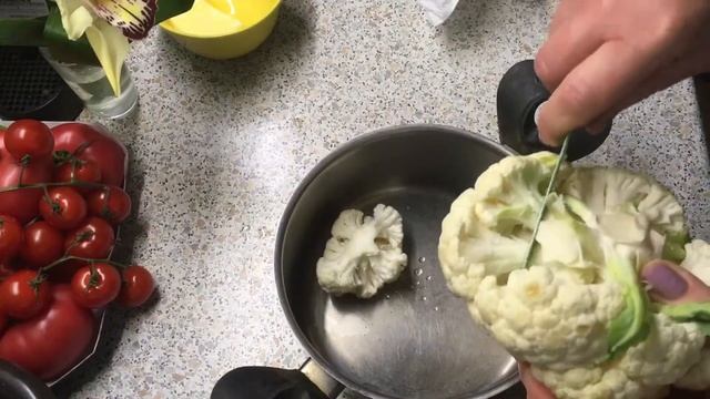 Курица в сметане с аджикой и цветной капустой.///Chicken in sour cream with adzhika and cauliflower смотреть онлайн