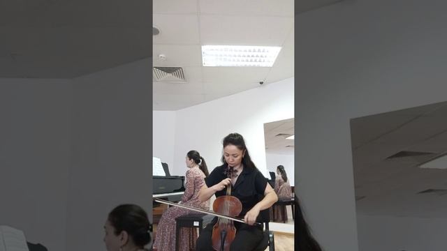 Я.Сибелиус - Концерт для скрипки 1 часть .Концертмейстер Межкенова Анара смотреть онлайн