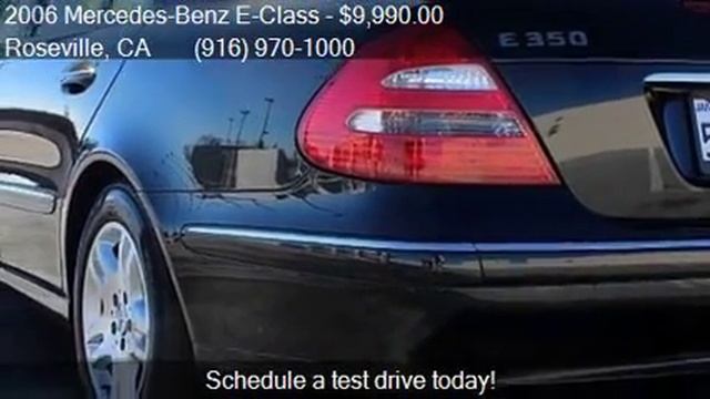 2006 Mercedes-Benz E-Class E 350 4dr Sedan for sale in Rosev смотреть онлайн