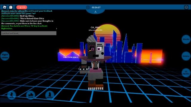 Ruined Animatronic Showcase (Roblox Animatronic World) смотреть онлайн