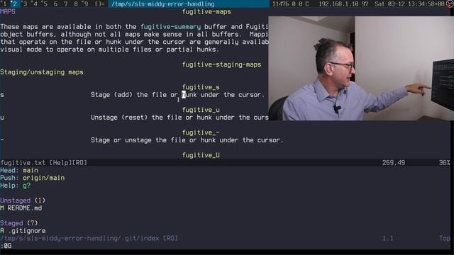 Two keys -= to transform your Git workflow #vim-fugitive смотреть онлайн