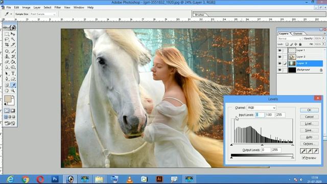 Change Background in Adobe Photoshop 7.0 | How We Can Change Background in Adobe Photoshop 7.0 смотреть онлайн