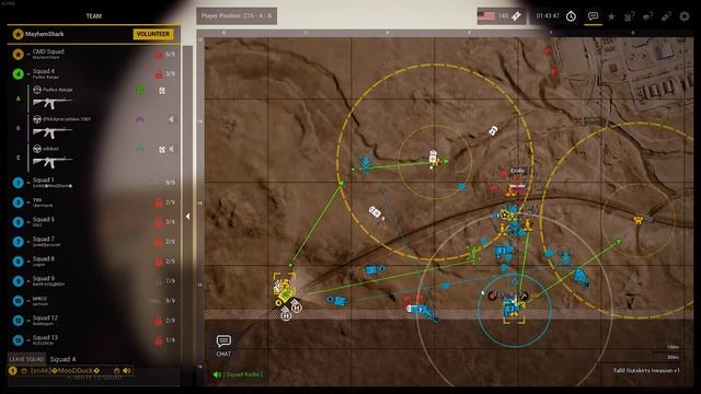 SQUAD игра на M1A2 ABRAMS смотреть онлайн
