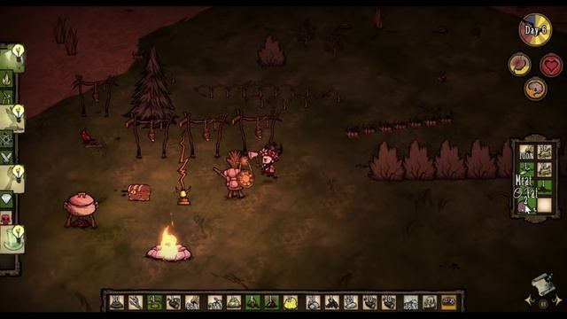 Прохождение Don't Starve №3. Казан-мангал смотреть онлайн