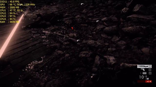 Battlefield 1 | GTX 770 + FX-4100 | 1080P | Ultra Setting. смотреть онлайн