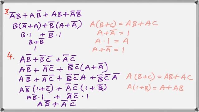 Simplify Boolean Expressions using Rules and Laws смотреть онлайн