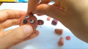 Лепим Соню из пластилина. Мультик Мишки Ми-ми-мишки.