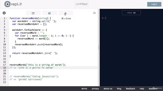 023 Reverse Words Testing - udemy смотреть онлайн