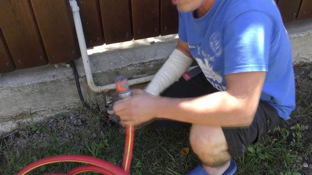 Обзор подсоединения шланга 