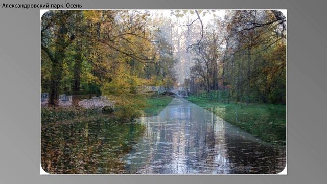 Прогулка по Александровскому парку в городе Пушкин смотреть онлайн