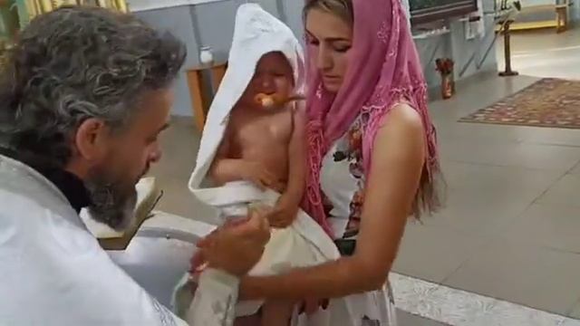 Крещение Давида город Ахтырка смотреть онлайн