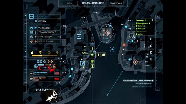 BF4 Commander mode vs. BF2 Commander mode! смотреть онлайн