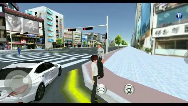 3D Driving CLASS MYSTERY POLICE TRAFFIC GHOST SCENE #drivingclass2019