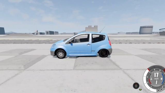 BeamNG Drive - Bitron B2 Suspension Test
