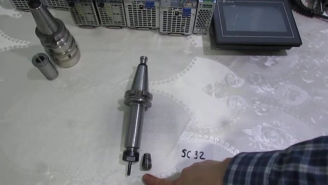 Оправки, цанги ER, SC32 SDC12 chuck collet смотреть онлайн